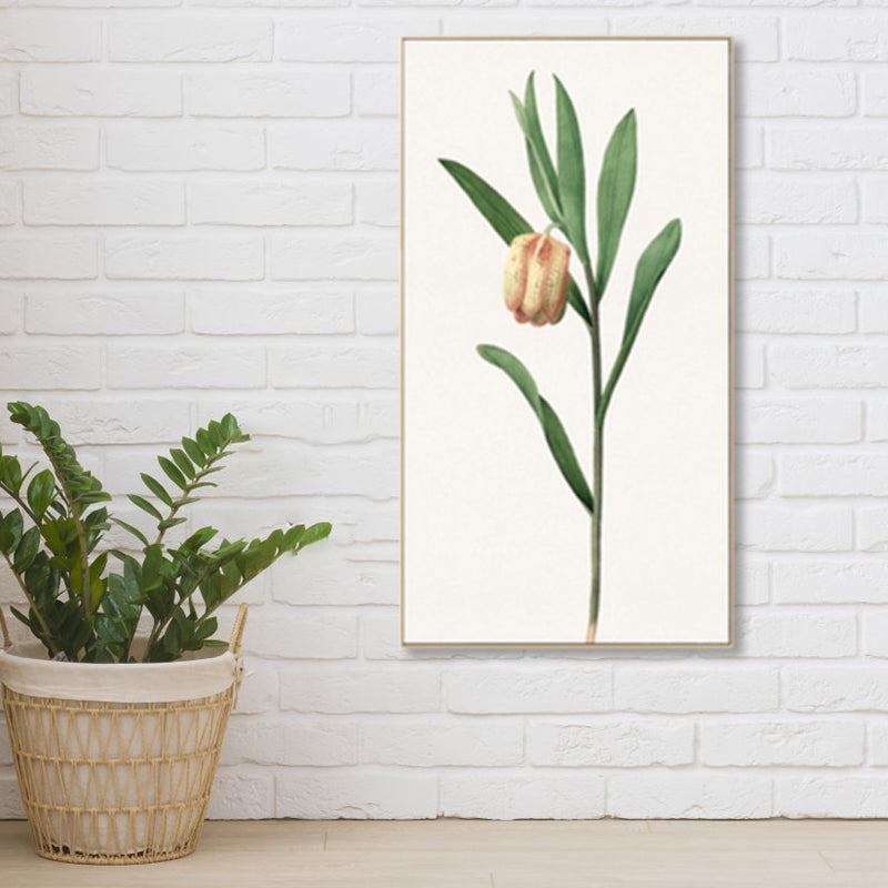 Rustic Flower Canvas Art Pastel Color House Interior Wall Decor, Multiple Size Options Clearhalo 'Art Gallery' 'Canvas Art' 'Country Art Gallery' 'French Country' 'Rustic' Arts' 1858952