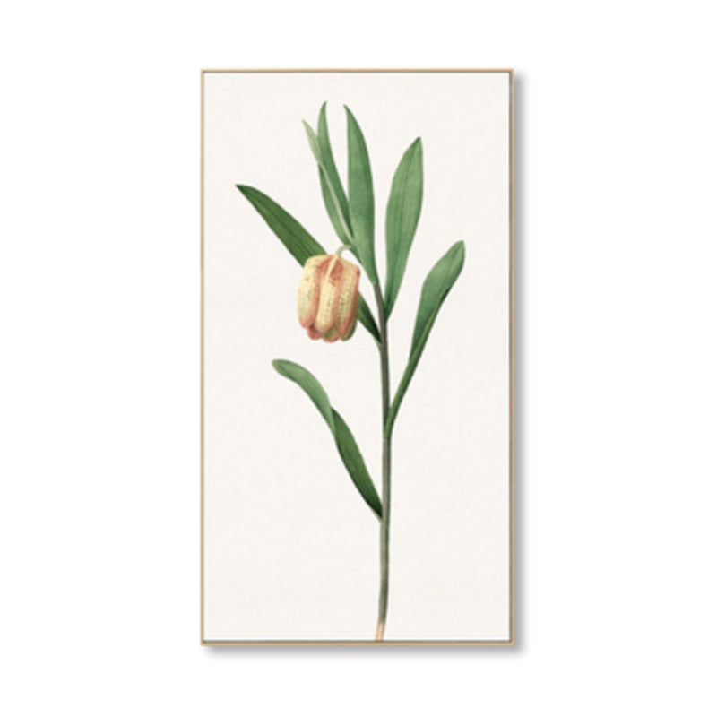 Rustic Flower Canvas Art Pastel Color House Interior Wall Decor, Multiple Size Options Clearhalo 'Art Gallery' 'Canvas Art' 'Country Art Gallery' 'French Country' 'Rustic' Arts' 1858953