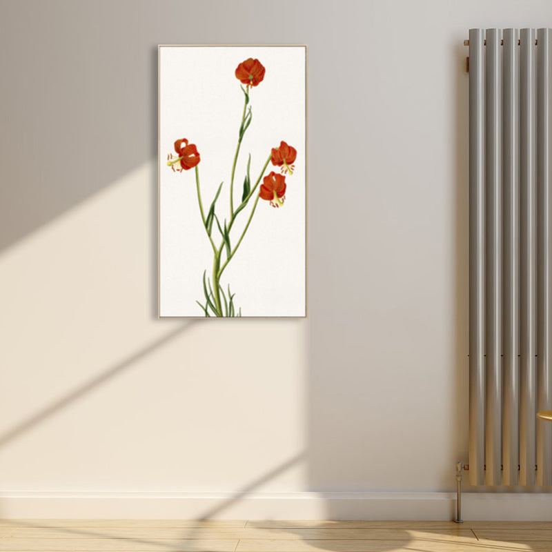 Rustic Flower Canvas Art Pastel Color House Interior Wall Decor, Multiple Size Options Clearhalo 'Art Gallery' 'Canvas Art' 'Country Art Gallery' 'French Country' 'Rustic' Arts' 1858955