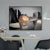 Brown Photo Novel Building Painting Textured Modern Style Living Room Wrapped Canvas Brown Clearhalo 'Art Gallery' 'Canvas Art' 'Contemporary Art Gallery' 'Modern' Arts' 1858970