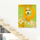 Pop Art Musician Wall Decor Canvas Textured Pastel Color Painting for Study Room Yellow Clearhalo 'Arts' 'Canvas Art' 1859077