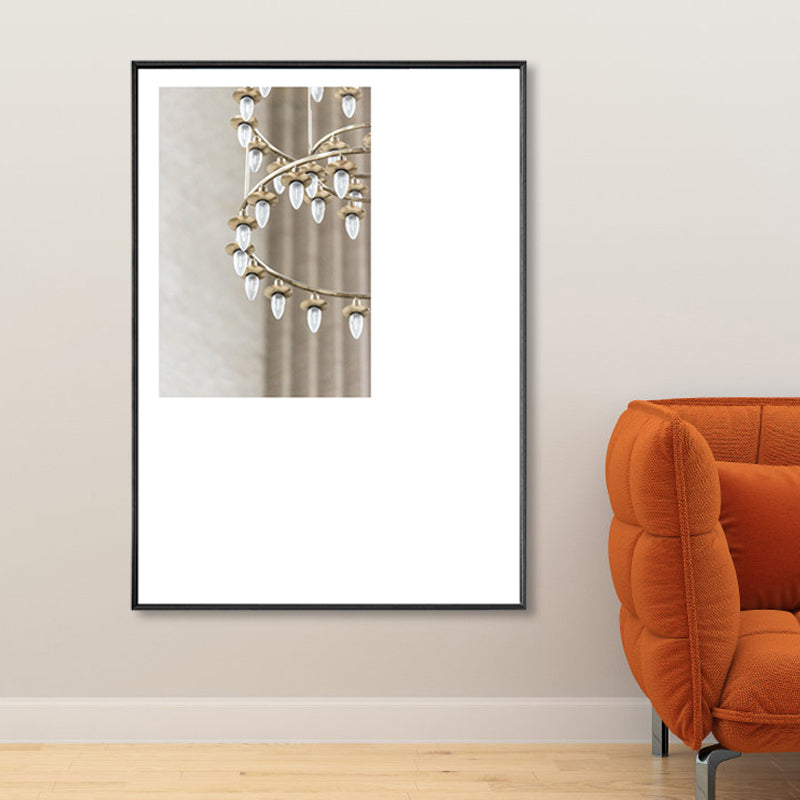 Still Life Wall Art Contemporary Textured Living Room Canvas Print in Light Color Clearhalo 'Art Gallery' 'Canvas Art' 'Contemporary Art Gallery' 'Modern' Arts' 1859165