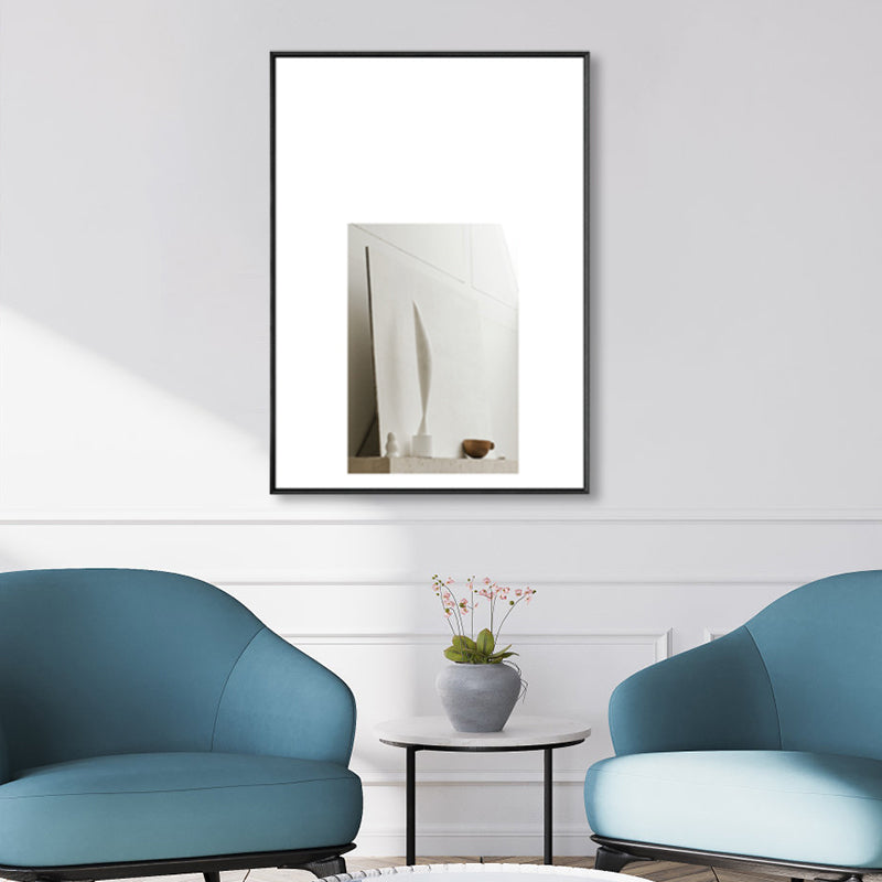 Still Life Wall Art Contemporary Textured Living Room Canvas Print in Light Color Clearhalo 'Art Gallery' 'Canvas Art' 'Contemporary Art Gallery' 'Modern' Arts' 1859179