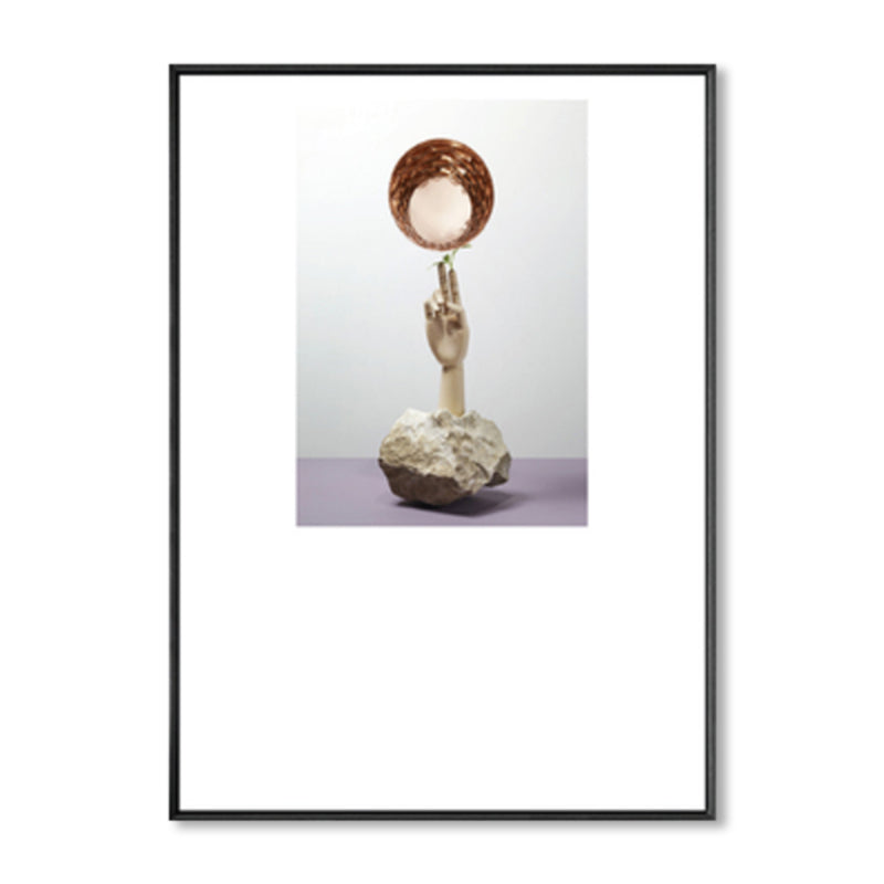 Still Life Wall Art Contemporary Textured Living Room Canvas Print in Light Color Clearhalo 'Art Gallery' 'Canvas Art' 'Contemporary Art Gallery' 'Modern' Arts' 1859185