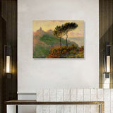 Impressionism Style Mount Scenery Wrapped Canvas Boys Bedroom Paintings Wall Decor
