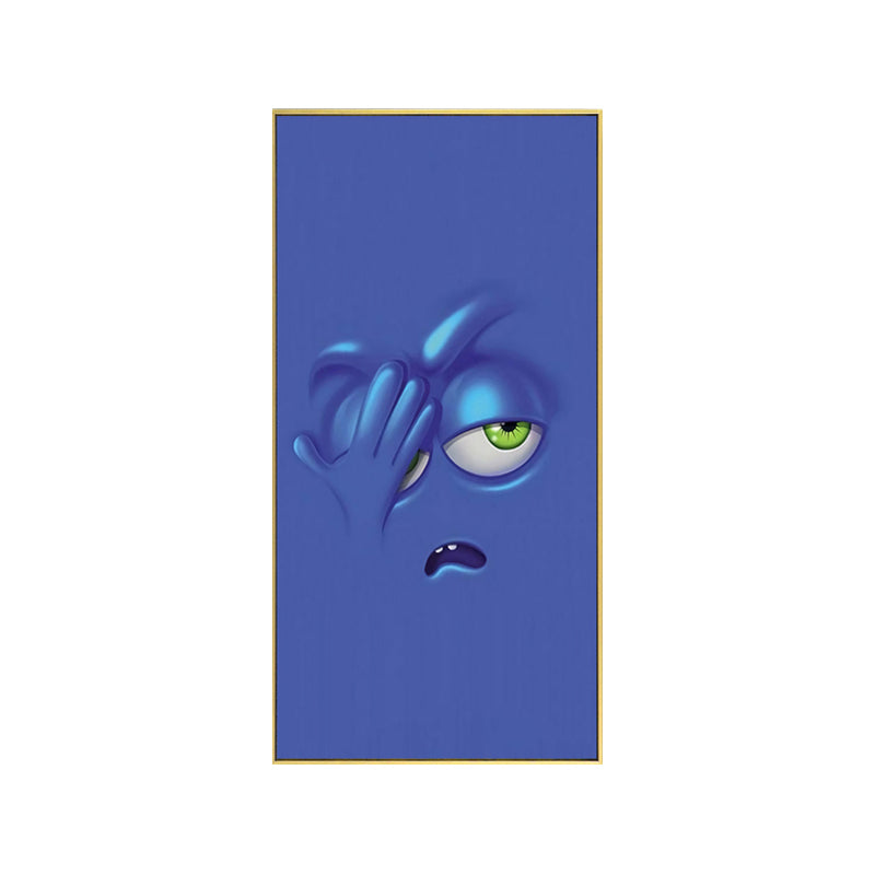 Vivid Expression Wrapped Canvas Pastel Color Kids Style Wall Art Print for Sitting Room Clearhalo 'Art Gallery' 'Canvas Art' 'Kids' Arts' 1859297