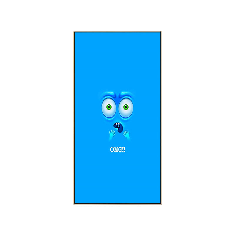 Vivid Expression Wrapped Canvas Pastel Color Kids Style Wall Art Print for Sitting Room Clearhalo 'Art Gallery' 'Canvas Art' 'Kids' Arts' 1859301