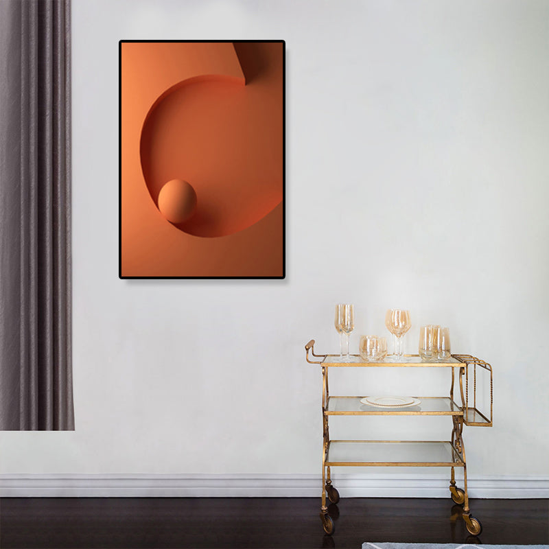 Geometric Pattern Wall Decor Children's Art Textured Canvas in Pastel Color for Family Room Clearhalo 'Art Gallery' 'Canvas Art' 'Kids' Arts' 1859481