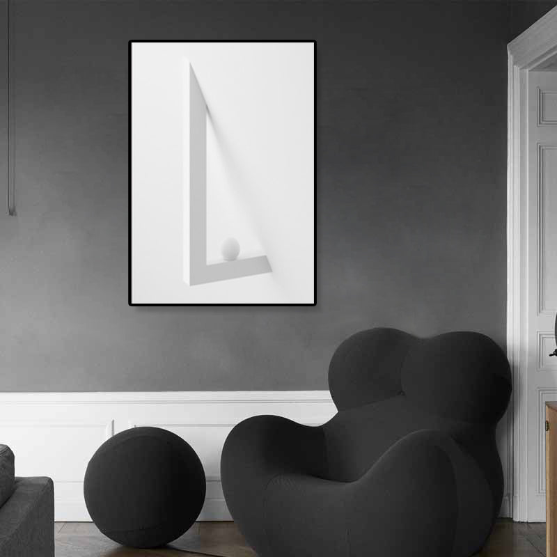 Geometric Pattern Wall Decor Children's Art Textured Canvas in Pastel Color for Family Room Clearhalo 'Art Gallery' 'Canvas Art' 'Kids' Arts' 1859505