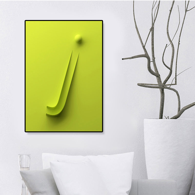 Geometric Pattern Wall Decor Children's Art Textured Canvas in Pastel Color for Family Room Clearhalo 'Art Gallery' 'Canvas Art' 'Kids' Arts' 1859508