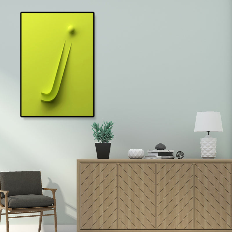 Geometric Pattern Wall Decor Children's Art Textured Canvas in Pastel Color for Family Room Clearhalo 'Art Gallery' 'Canvas Art' 'Kids' Arts' 1859509