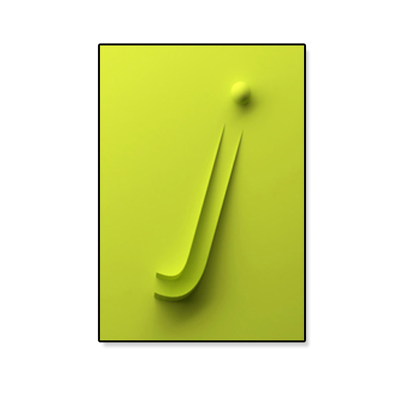 Geometric Pattern Wall Decor Children's Art Textured Canvas in Pastel Color for Family Room Clearhalo 'Art Gallery' 'Canvas Art' 'Kids' Arts' 1859510