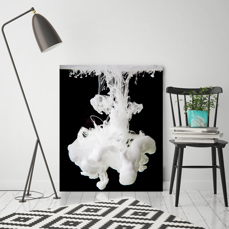 Pastel Color Contemporary Canvas Print Abstract Pattern Wall Art Decor for Parlour Clearhalo 'Art Gallery' 'Canvas Art' 'Contemporary Art Gallery' 'Modern' Arts' 1859828