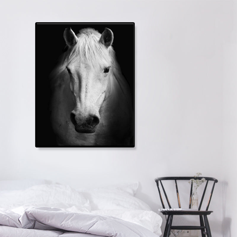 Vivid Wild Animal Wrapped Canvas Pastel Color Modern Wall Art Print for Sitting Room Clearhalo 'Art Gallery' 'Canvas Art' 'Contemporary Art Gallery' 'Modern' Arts' 1859852