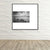 Donkere retro muur kunst fotografische print landschap canvas voor slaapkamer, meerdere maat opties