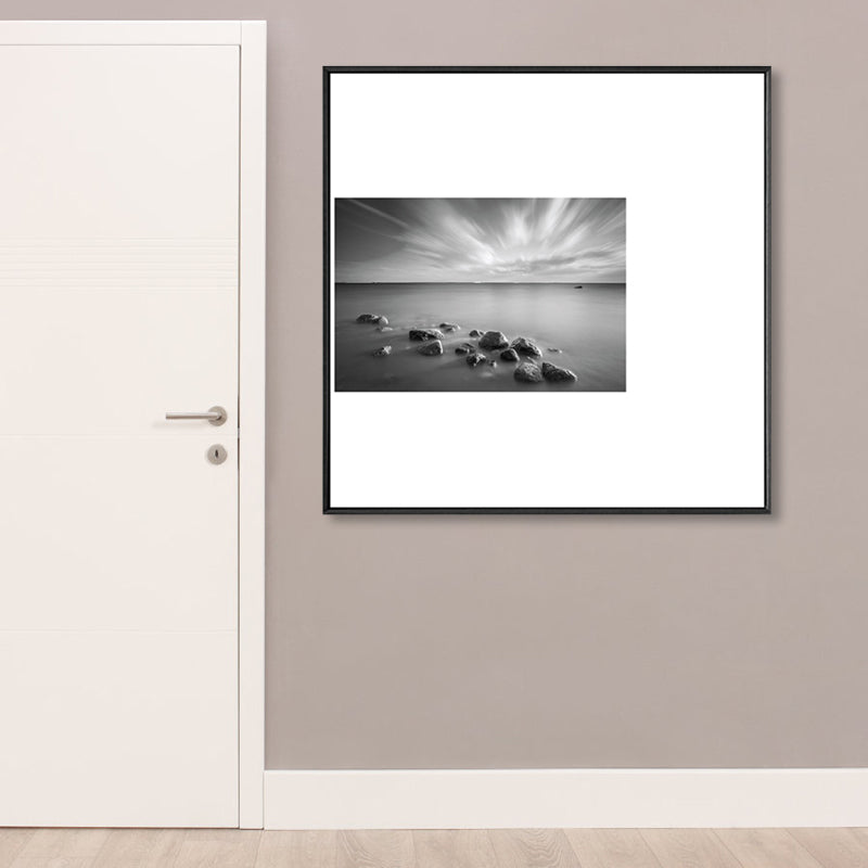 Dark Retro Wall Art Photographic Print Scenery Canvas for Bedroom, Multiple Size Options