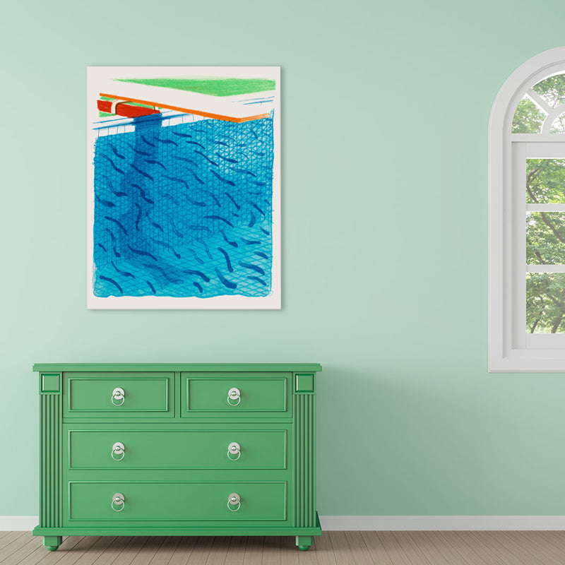 Textured Soft Color Wrapped Canvas Modern Still Life Wall Decor for Girls Bedroom Clearhalo 'Art Gallery' 'Canvas Art' 'Contemporary Art Gallery' 'Modern' Arts' 1860058