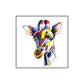Pop Art Stylish Animal Pattern Wall Decor Light Color Dining Room Wrapped Canvas Clearhalo 'Arts' 'Canvas Art' 1860143
