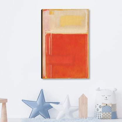 Textured Abstract Canvas Pop Art Wall Decor in Light Color for Kids Bedroom, Multiple Sizes Pink Clearhalo 'Arts' 'Canvas Art' 1860195