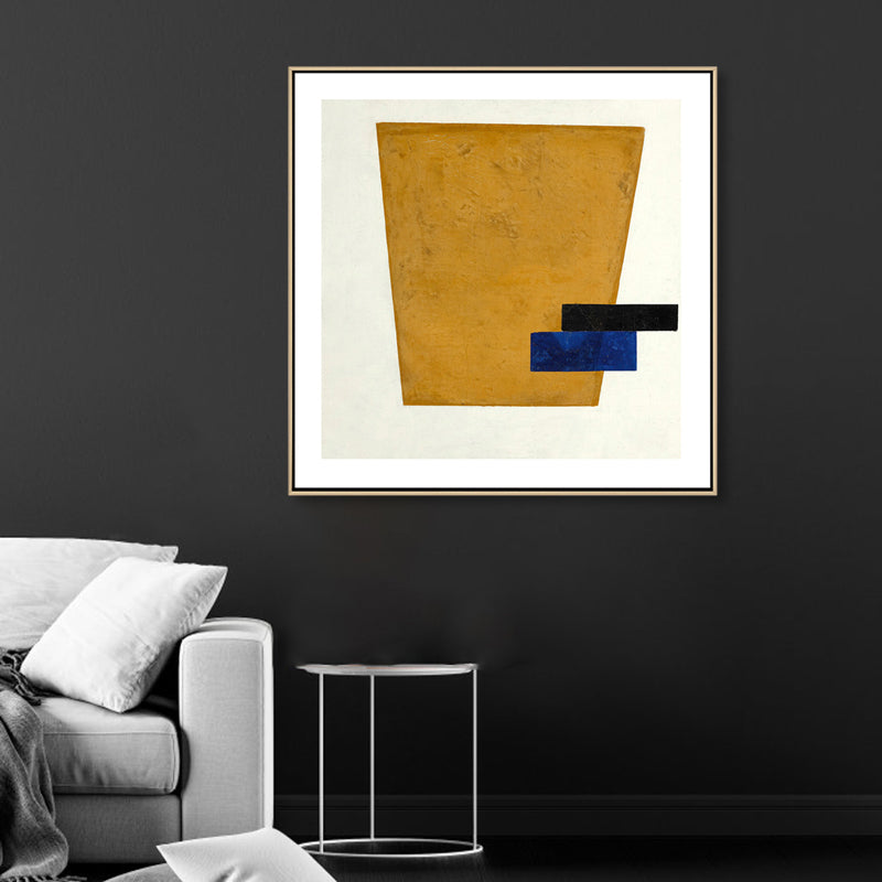 Geometric Canvas Print House Interior Oil Paintings Wall Decor in Soft Color, Textured Clearhalo 'Arts' 'Canvas Art' 1860279
