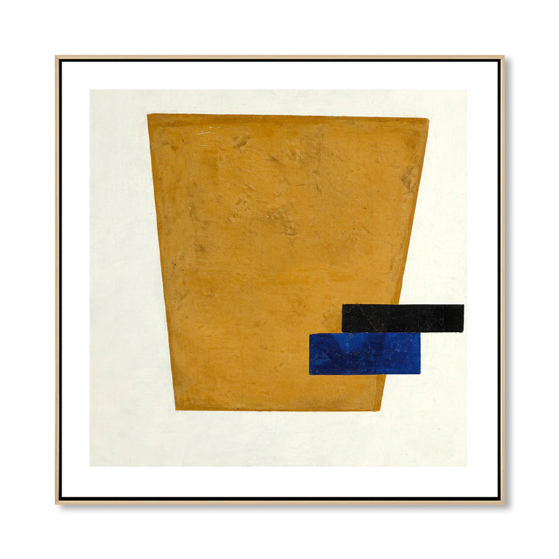 Geometric Canvas Print House Interior Oil Paintings Wall Decor in Soft Color, Textured Clearhalo 'Arts' 'Canvas Art' 1860280
