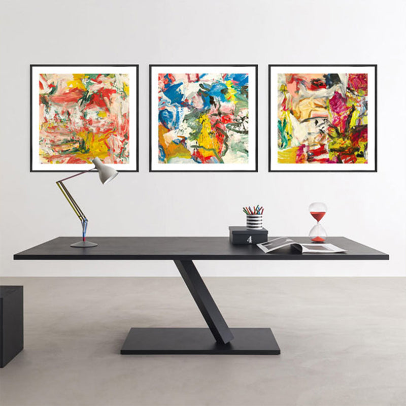 Abstract Oil Painting Wrapped Canvas Modern Art Textured Wall Decor in Soft Color for Room Clearhalo 'Arts' 'Canvas Art' 1860322