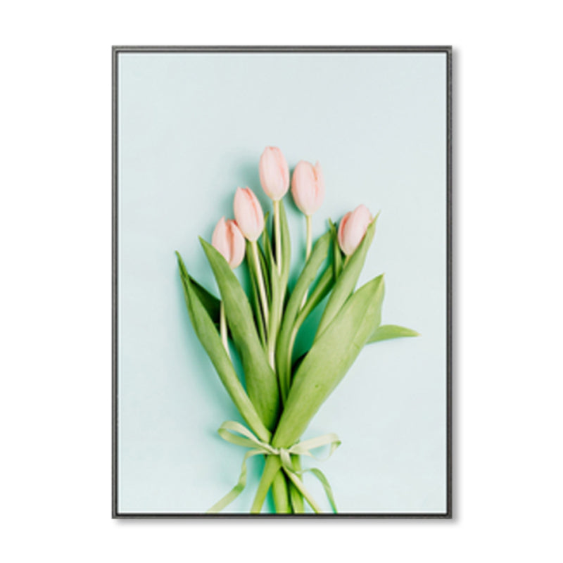 Various Botanical Graphic Wall Decor Soft Color Country Canvas for Guest Room, Multiple Sizes Clearhalo 'Art Gallery' 'Canvas Art' 'Country Art Gallery' 'French Country' 'Rustic' Arts' 1860685