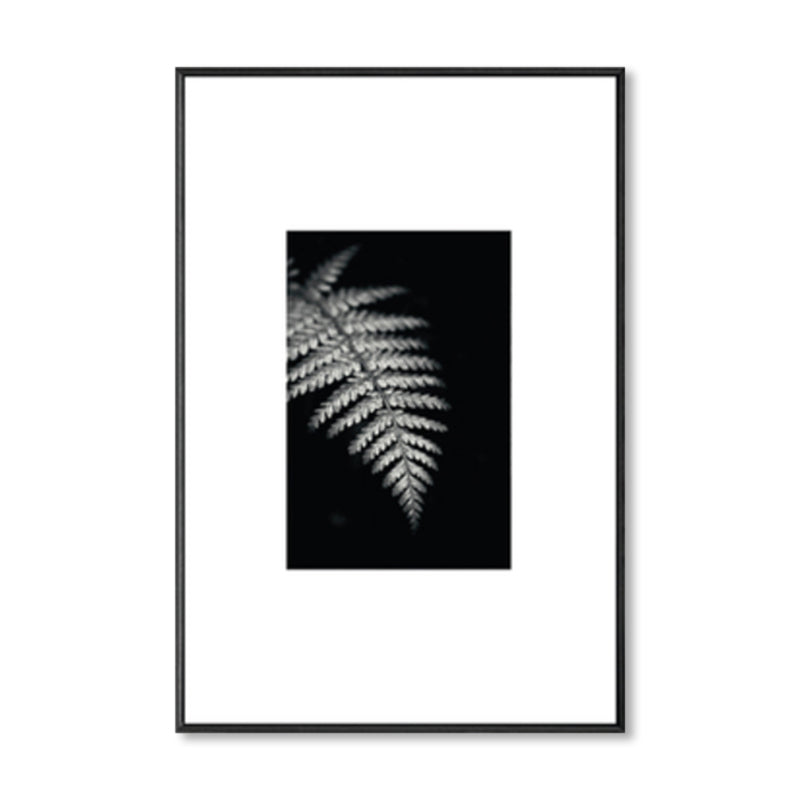 Retro Style Photo Botanics Canvas Dark Color Textured Wall Art Print for Living Room Clearhalo 'Arts' 'Canvas Art' 1860701