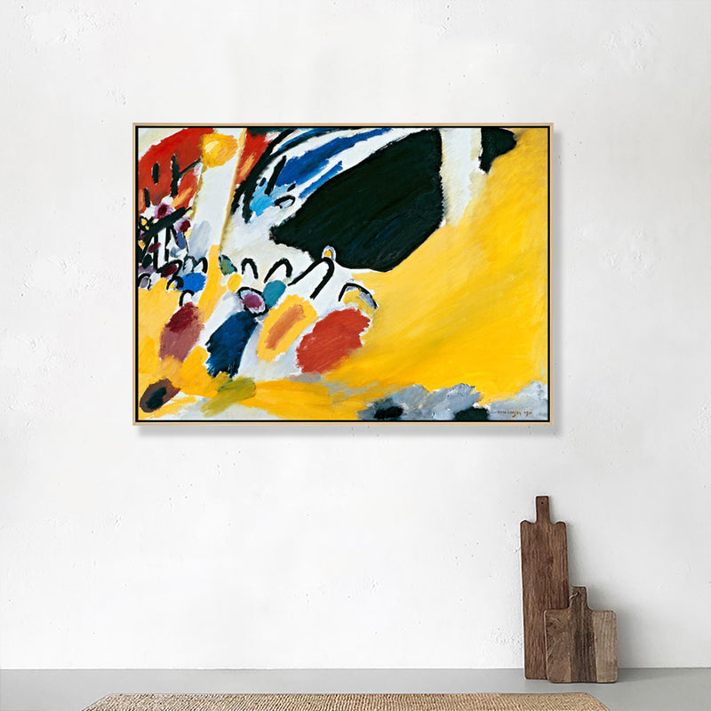 Paintings Abstract Canvas Print Pastel Color Contemporary Art Wall Decor for Living Room Clearhalo 'Arts' 'Canvas Art' 1861064
