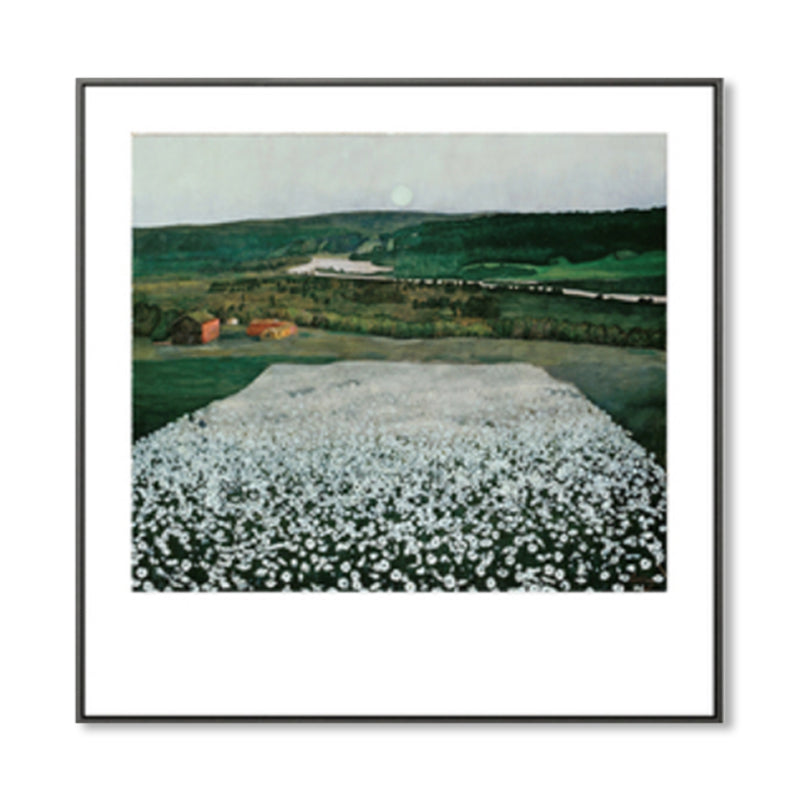 Stunning Flatland View Canvas House Interior Scenery Wall Art Print in Soft Color Clearhalo 'Art Gallery' 'Canvas Art' 'Country Art Gallery' 'French Country' 'Rustic' Arts' 1861237