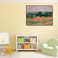 Natural Landscape Wall Art Decor for Living Room in Pastel Color, Multiple Sizes Clearhalo 'Arts' 'Canvas Art' 1861303