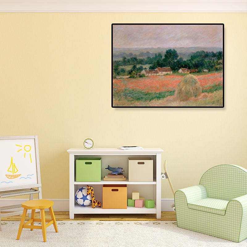Natural Landscape Wall Art Decor for Living Room in Pastel Color, Multiple Sizes Clearhalo 'Arts' 'Canvas Art' 1861303