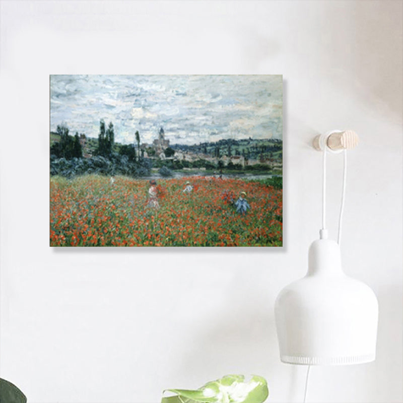 Natural Landscape Wall Art Decor for Living Room in Pastel Color, Multiple Sizes Clearhalo 'Arts' 'Canvas Art' 1861315