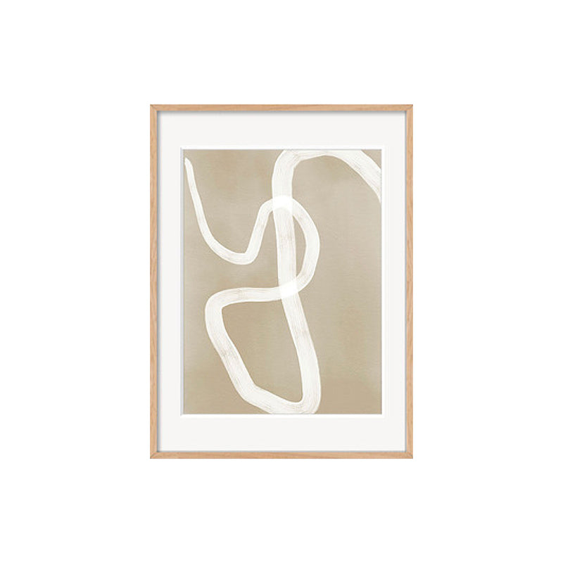 Brush Stroke Canvas Art Scandinavian Style Abstract Wall Decor in Soft Color for Home Clearhalo 'Arts' 'Canvas Art' 1861514