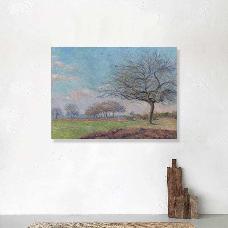 Textured Vivid Natural Landscape Wall Art Decor Impressionism Style Canvas Painting Clearhalo 'Arts' 'Canvas Art' 1861660