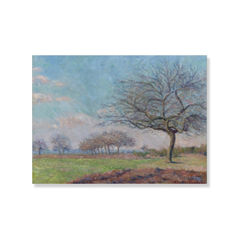 Textured Vivid Natural Landscape Wall Art Decor Impressionism Style Canvas Painting Clearhalo 'Arts' 'Canvas Art' 1861662