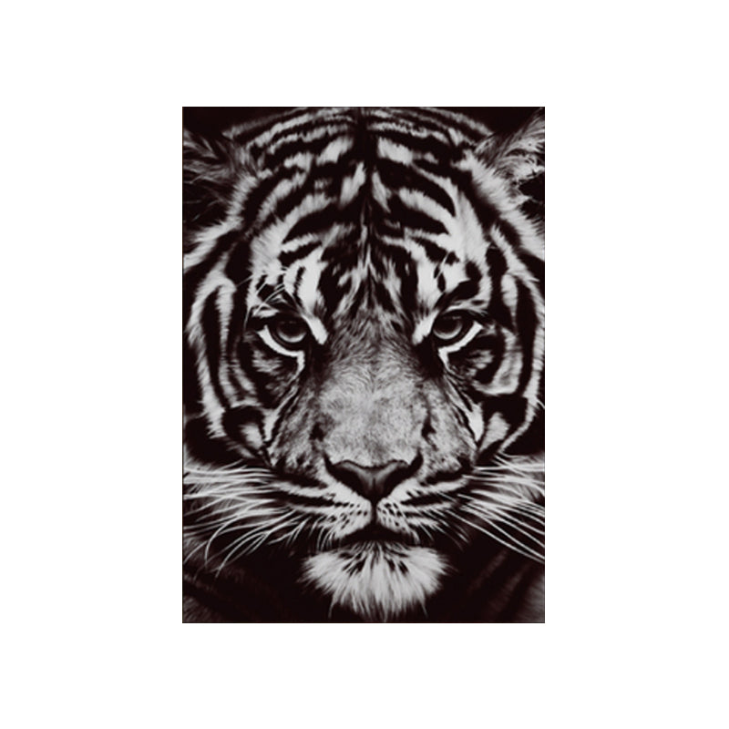 Photographs Modern Style Canvas Art with Wild Animal Pattern in Dark Color for Home Clearhalo 'Art Gallery' 'Canvas Art' 'Contemporary Art Gallery' 'Modern' Arts' 1861772