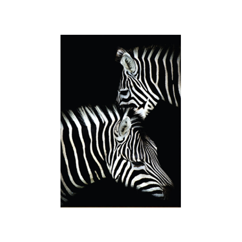 Photographs Modern Style Canvas Art with Wild Animal Pattern in Dark Color for Home Clearhalo 'Art Gallery' 'Canvas Art' 'Contemporary Art Gallery' 'Modern' Arts' 1861782