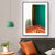 Contemporary Style Bedroom Scene Wall Art Decor Green Living Room Wrapped Canvas Green Clearhalo 'Art Gallery' 'Canvas Art' 'Contemporary Art Gallery' 'Modern' Arts' 1861951