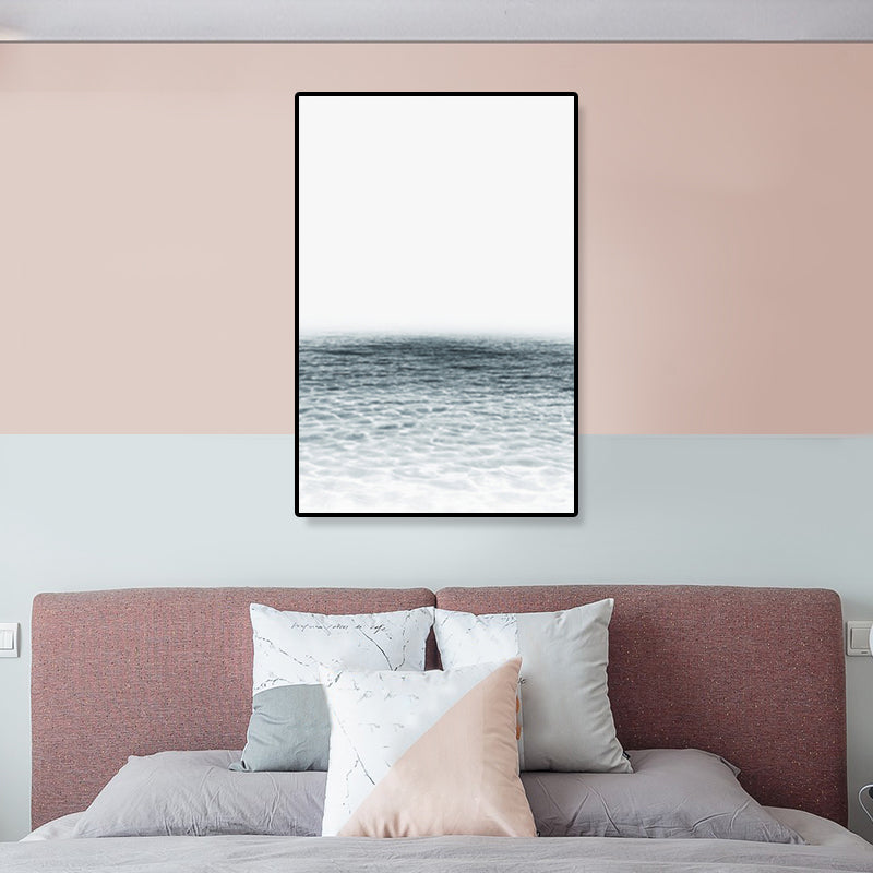 Tropical Photo-Print Landscape Canvas Dark Color Textured Wall Art Decor for Room Clearhalo 'Art Gallery' 'Canvas Art' 'Coastal Art Gallery' 'Tropical' Arts' 1862120