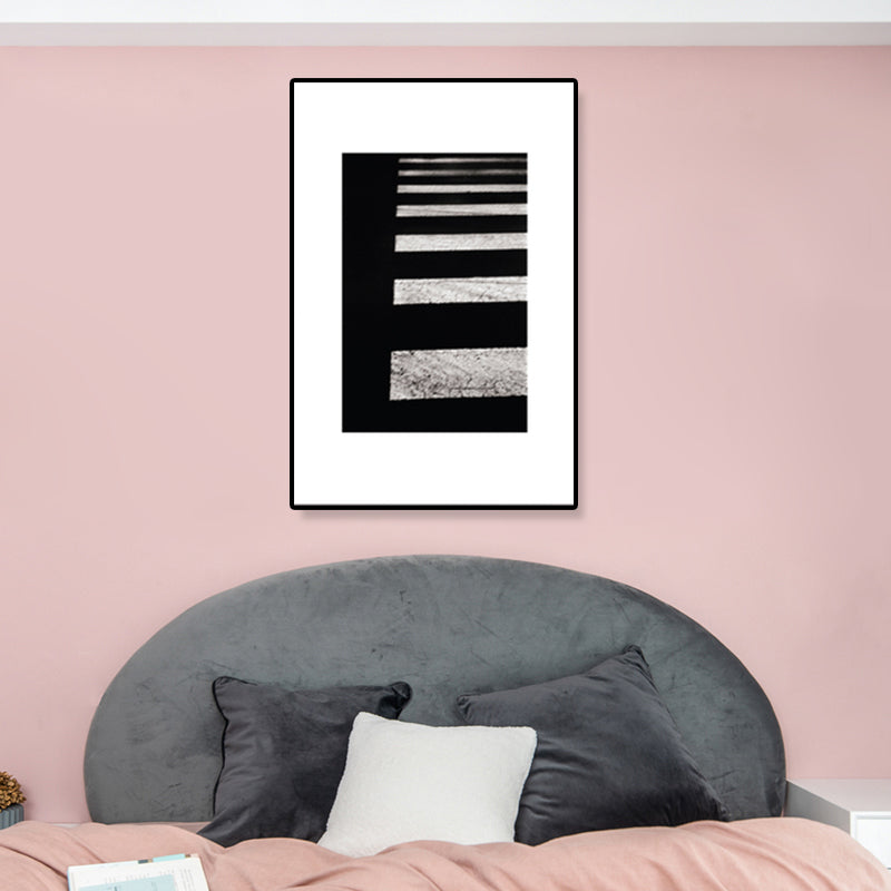 Textured Sea Surface Wall Art Tropical Canvas Print for House Interior, Multiple Sizes Clearhalo 'Art Gallery' 'Canvas Art' 'Coastal Art Gallery' 'Tropical' Arts' 1862288