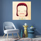 Pastel Illustration Baby Canvas Wall Art Figure Portrait Kids Textured Wall Decor Red Brown Clearhalo 'Art Gallery' 'Canvas Art' 'Kids' Arts' 1862349
