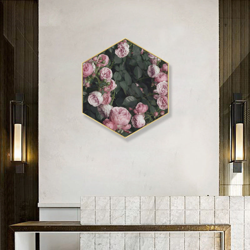 Foto Druck Rosenblüten Leinwand Leichte Farbe Skandinavian Wanddekoration für Wohnzimmer