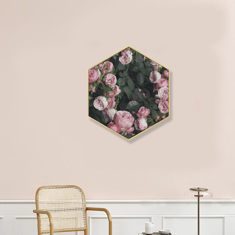 Stampa fotografica rosa blossom tela di colore chiaro decorazioni da parete scandinava per salotto