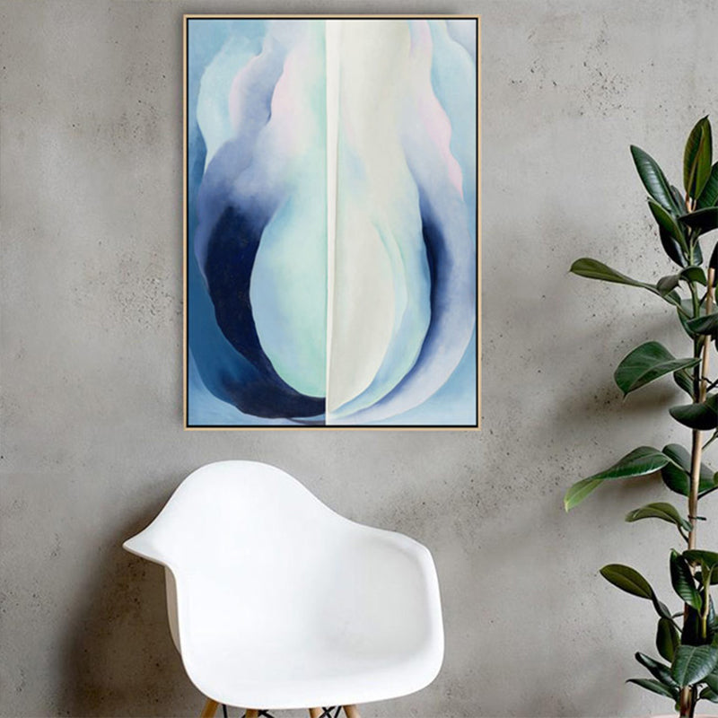Modern Art Canvas Print Light Color Paintings Ombre Pattern Wall Decor for Gallery - Clearhalo - 'Arts' - 'Canvas Art' - 1862436
