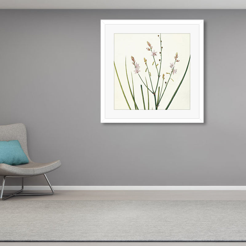 Floral Printed Wrapped Canvas Country Style Blossom Wall Art Decor in Pastel Color Clearhalo 'Art Gallery' 'Canvas Art' 'Country Art Gallery' 'French Country' 'Rustic' Arts' 1862511