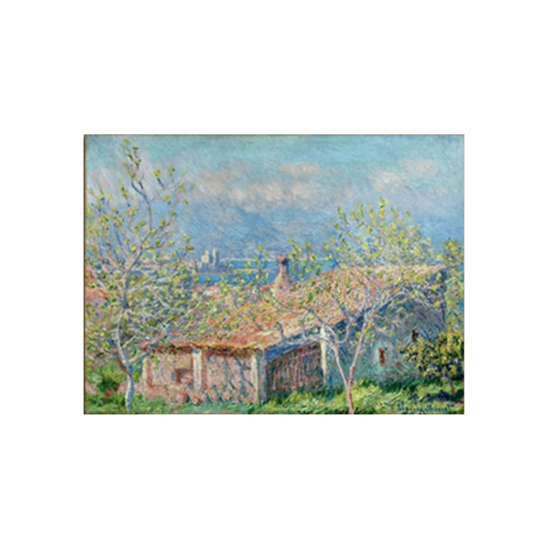 Farmfield Wall Decor Impressionism Style Canvas Art Print, plusieurs tailles disponibles