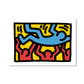 Novel Figure Graphic Painting Pop Art Canvas Wall Decor in Light Color for Bathroom Clearhalo 'Arts' 'Canvas Art' 1862649