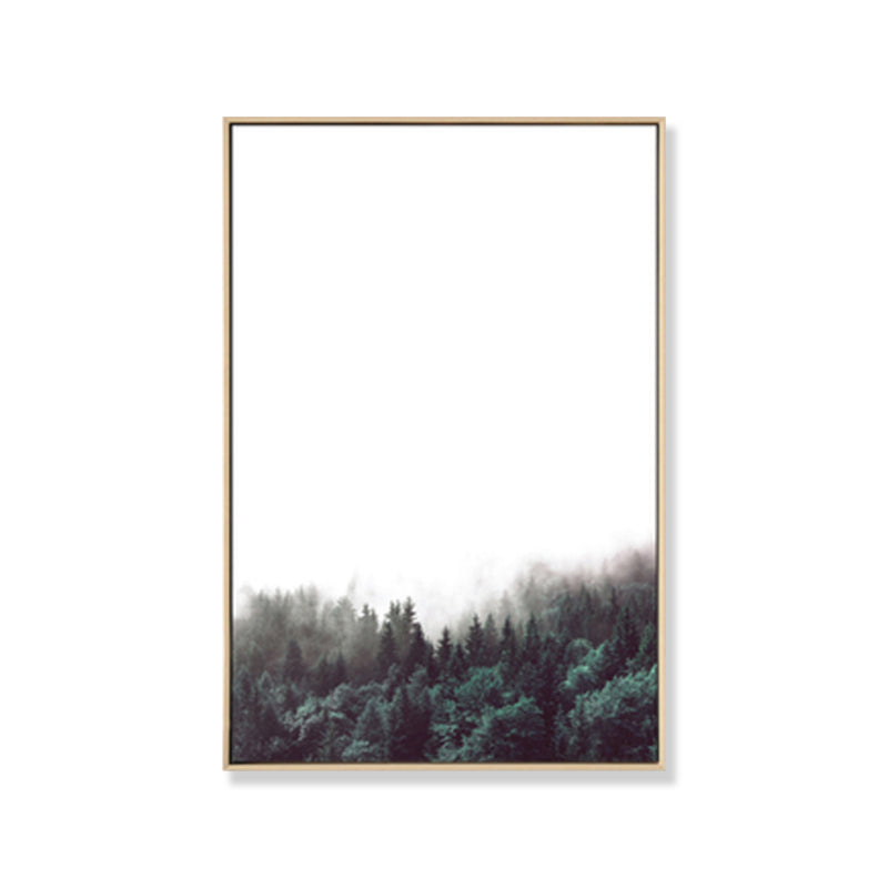Mysterious Forest Canvas Wall Art for Sitting Room Photograph Scenery Wall Decor Clearhalo 'Art Gallery' 'Canvas Art' 'Coastal Art Gallery' 'Tropical' Arts' 1862822