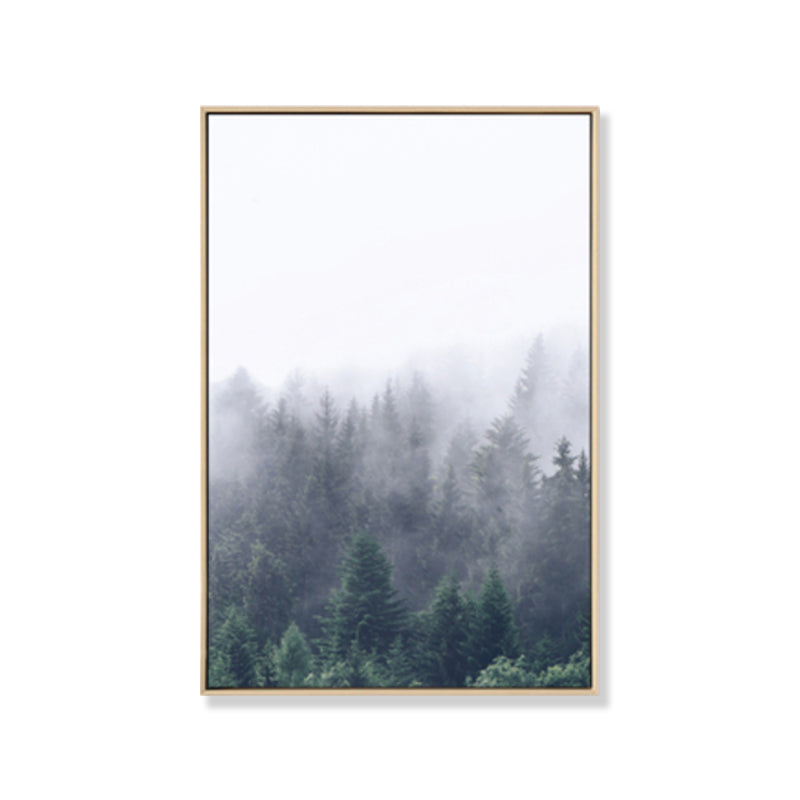 Mysterious Forest Canvas Wall Art for Sitting Room Photograph Scenery Wall Decor Clearhalo 'Art Gallery' 'Canvas Art' 'Coastal Art Gallery' 'Tropical' Arts' 1862833